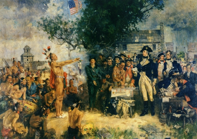 The Signing of the Treaty of Greenville
