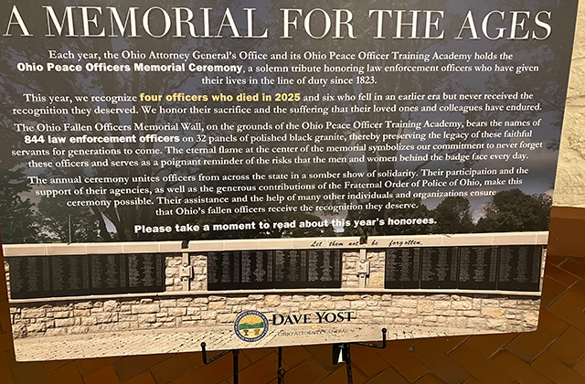 Honoring four fallen officers in Ohio