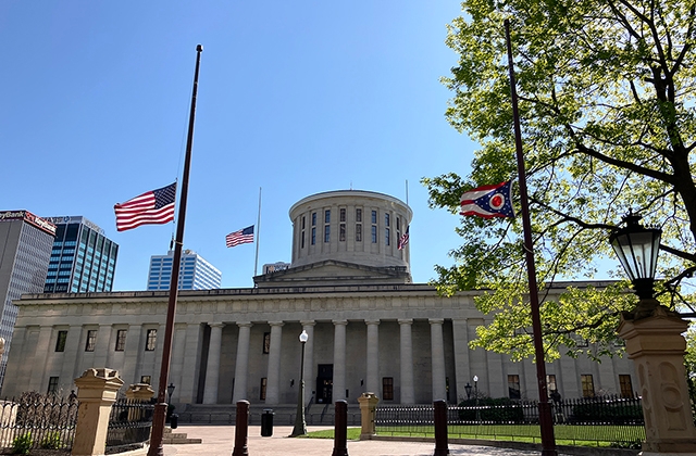 half staff